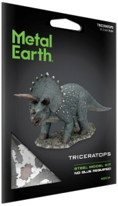 Metal Earth, Dinozaur Triceratops  Model Kolorowy