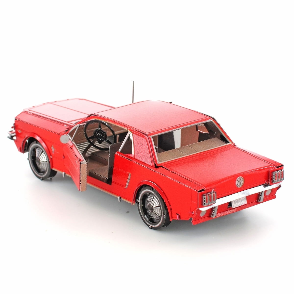 Fascinations Metal Earth 1965 Ford Mustang Coupe – 3D Laser Cut Steel Model Kit
